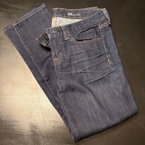 J. Crew Women's Dark Blue Skinny Jeans Size 26 Ankle Length